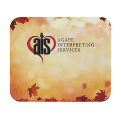 AIS Autumn Leaves Mouse Pad - Perfect Desk Accessory for Fall, Office Decor, Gift for Students, Seasonal Vibes, Unique Workstation Item