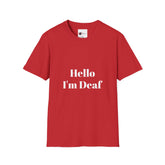 Men Deaf Awareness Target T-Shirt
