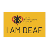 I Am Deaf Car Magnet