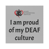 DEAF culture Car Magnet