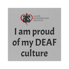DEAF culture Car Magnet