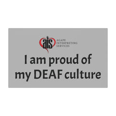 DEAF culture Car Magnet
