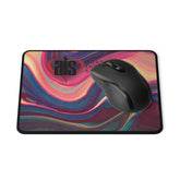 AIS Vibrant Non-Slip Gaming Mouse Pad - Colorful Abstract Design, Desk Accessory for Gamers, Home Office Decor, Gift for Tech Lovers