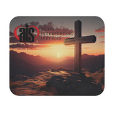 AIS Inspirational Mouse Pad with Cross Design, Faith-Based Desk Accessory, Religious Gift for Christians, Office Decor, Unique Mousepad