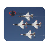 AIS USAF Thunderbirds Mouse Pad, Office Desk Mat, Air Force Decor, Gift for Military Enthusiasts, Aviation Gifts, Personalized Mouse Pad