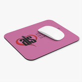 Agape Interpreting Services Mouse Pad - Executive Gift, Office Decor, Personalized Workstation, Pink Desk Accessory