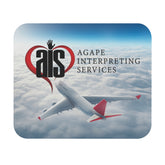 AIS Airplane-Themed Mouse Pad, Travel Desk Accessory, Gift for Travelers, Office Decor, Aviation Lover's Gift