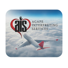 AIS Airplane-Themed Mouse Pad, Travel Desk Accessory, Gift for Travelers, Office Decor, Aviation Lover's Gift