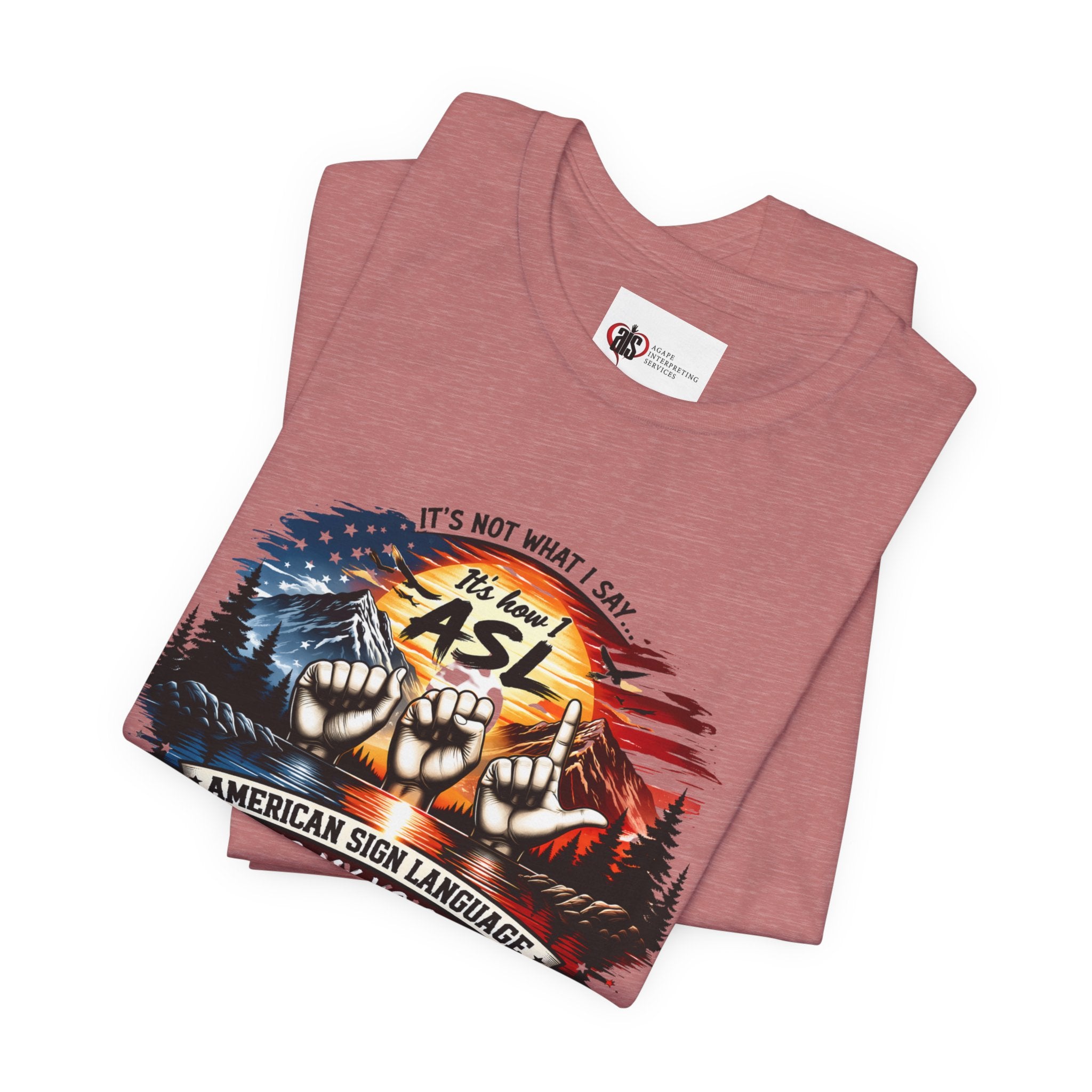 Men Soft Premium T-Shirt - It's not what I say... It's how I ASL