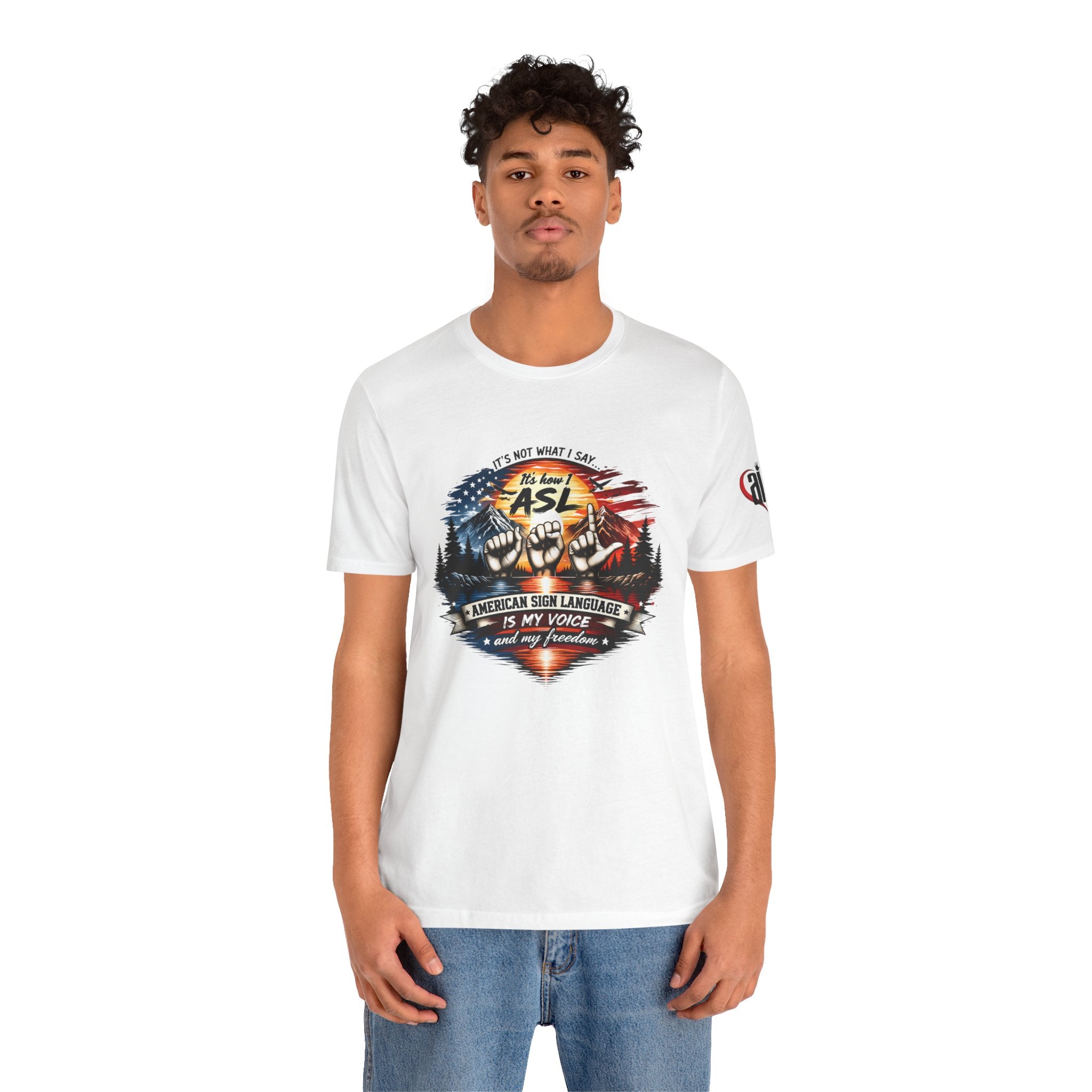 Men Soft Premium T-Shirt - It's not what I say... It's how I ASL