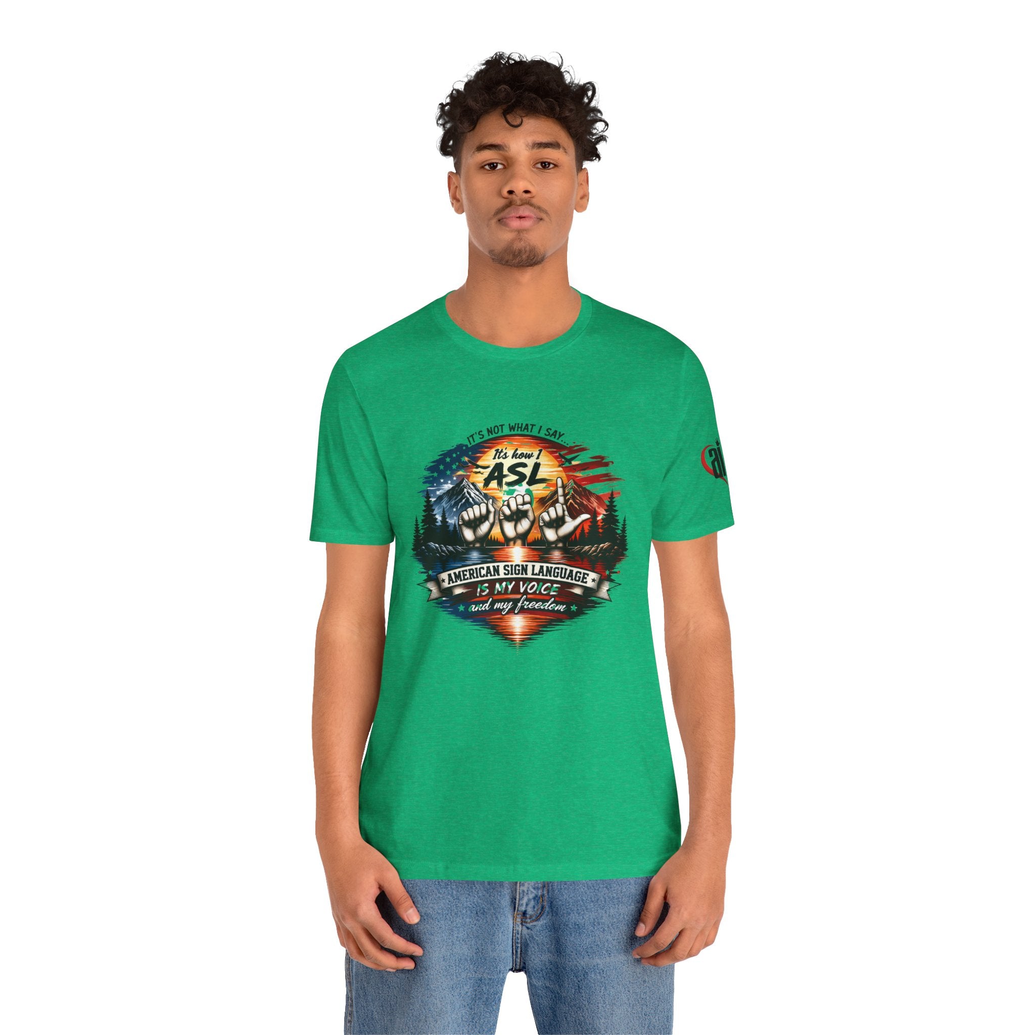 Men Soft Premium T-Shirt - It's not what I say... It's how I ASL