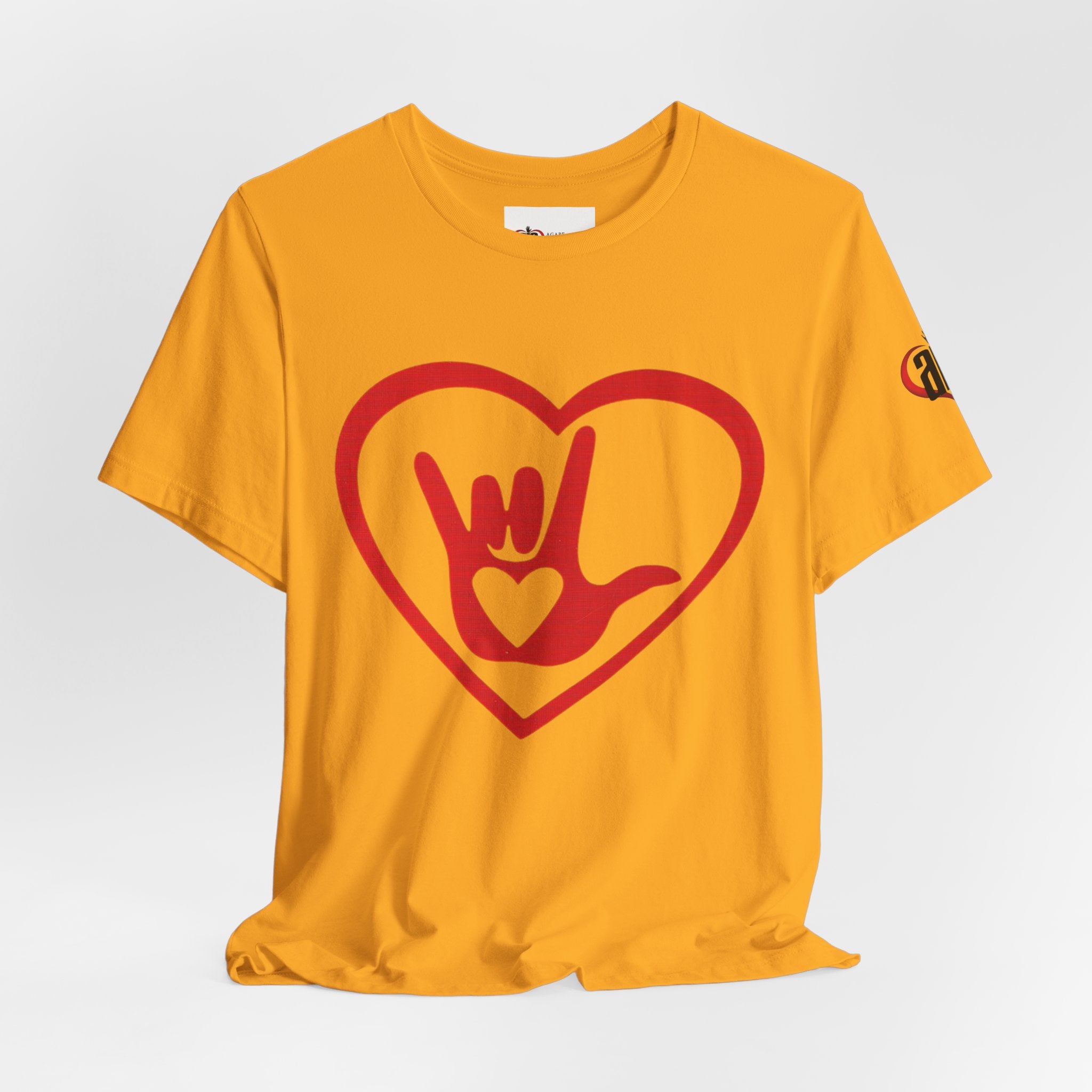 Women Soft Premium T-Shirt - ASL Heart and I Love You Hand Sign