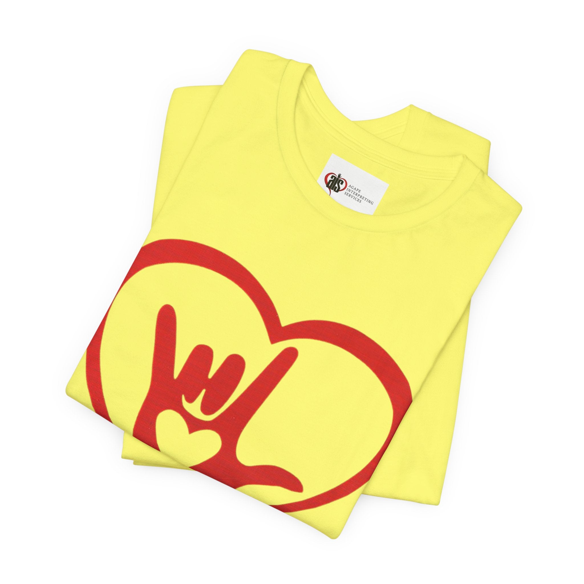 Women Soft Premium T-Shirt - ASL Heart and I Love You Hand Sign