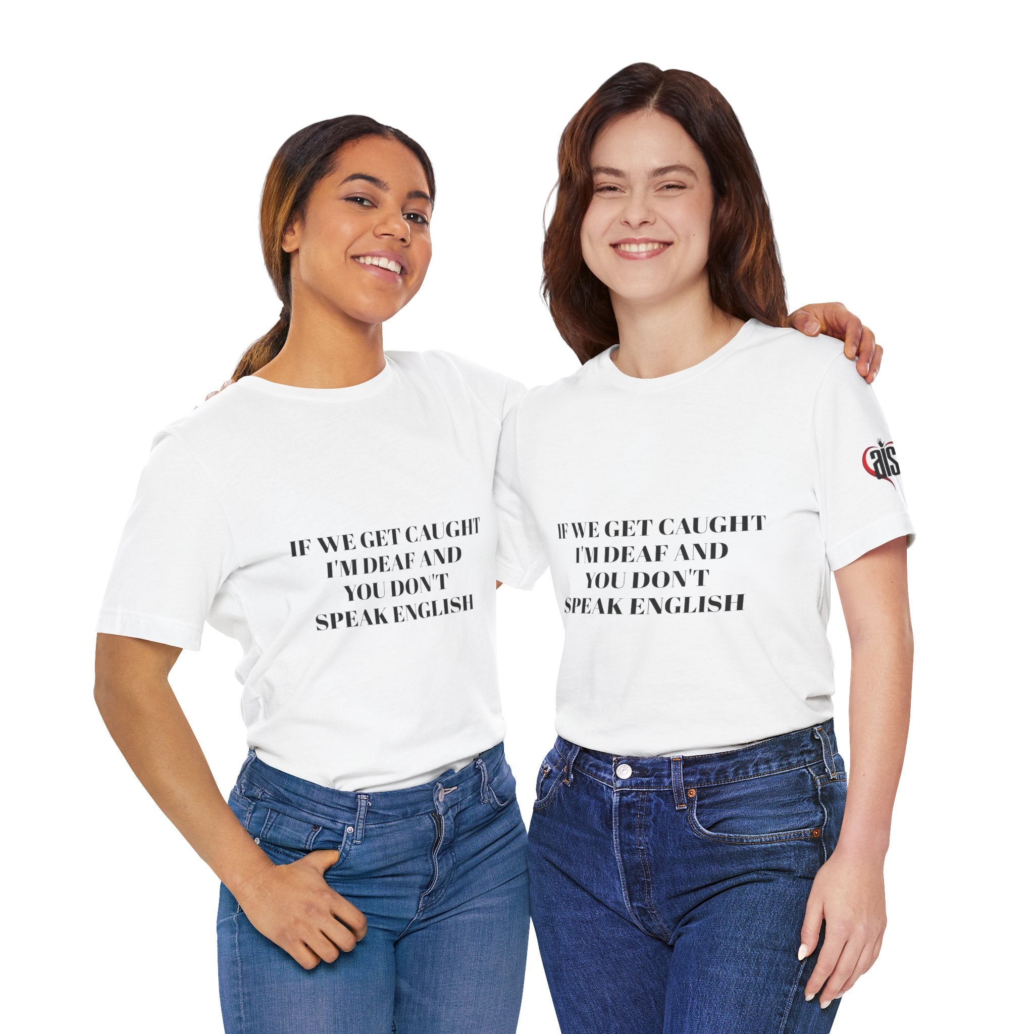Men Soft Premium T-Shirt - If we get caught I'm deaf and you don't speak English