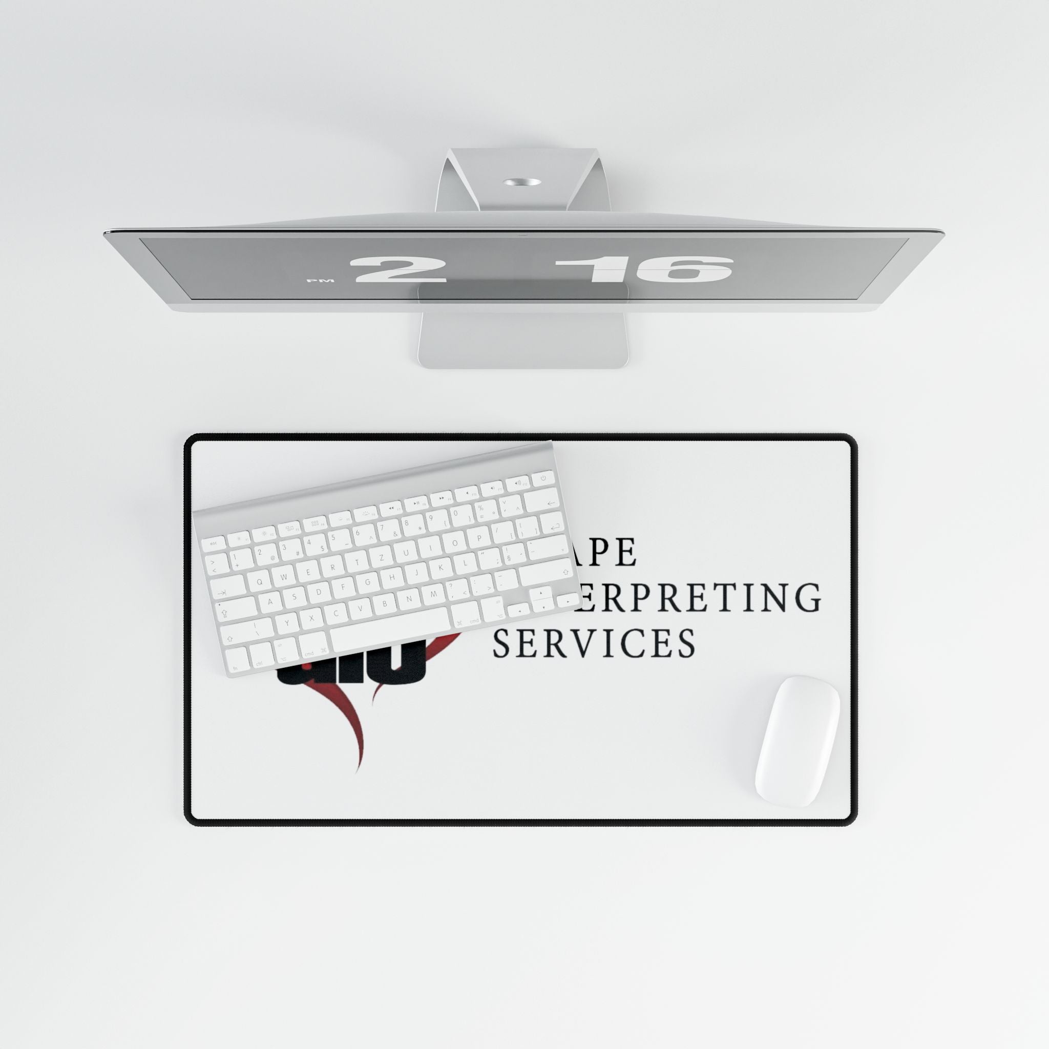 AIS Desk Mats for Home Office, Personalized Mouse Pad, Unique Workstation Decor, Desk Accessories,