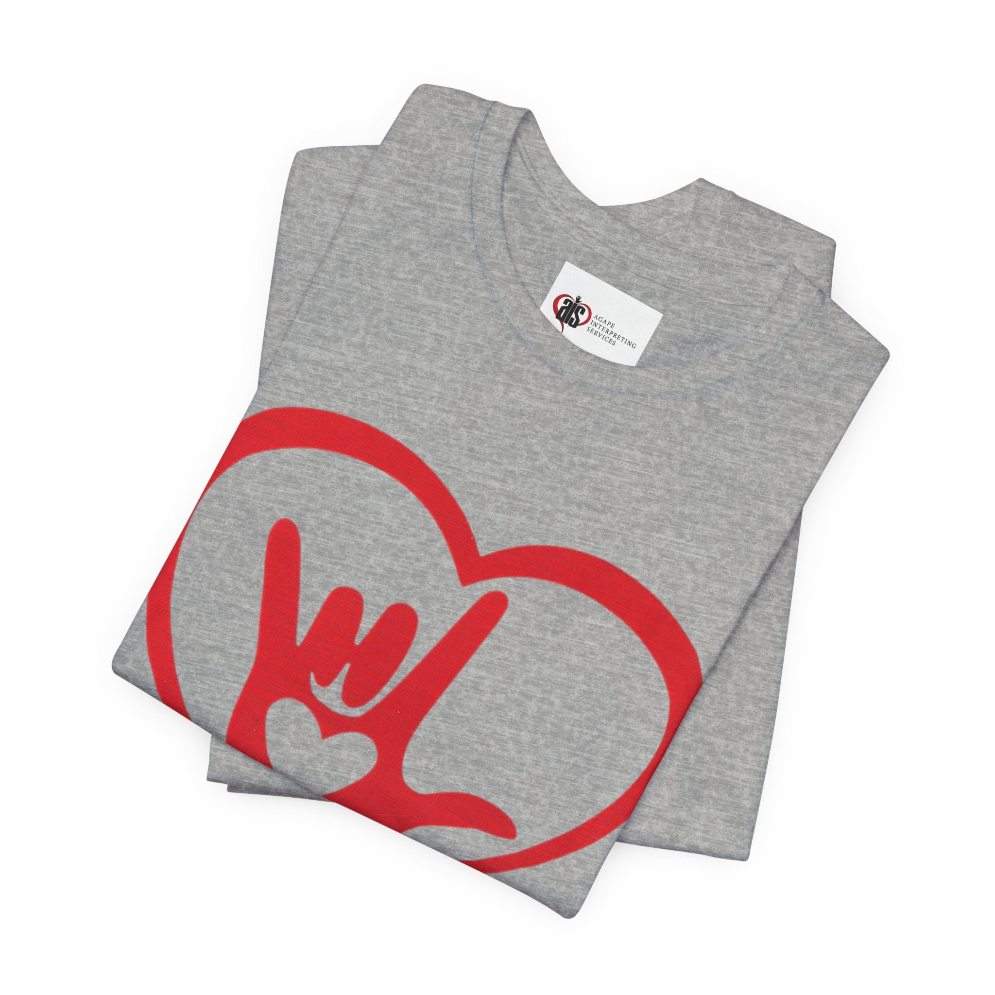 Women Soft Premium T-Shirt - ASL Heart and I Love You Hand Sign