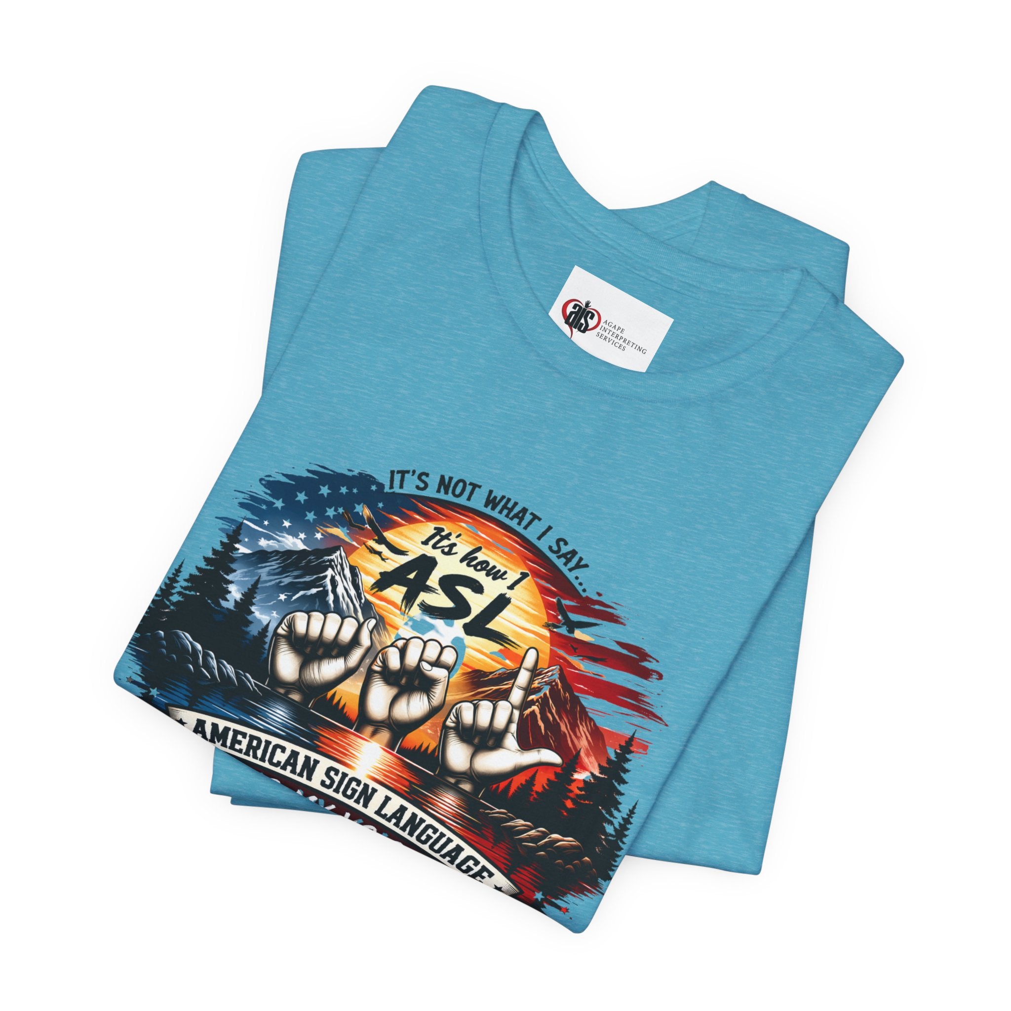 Men Soft Premium T-Shirt - It's not what I say... It's how I ASL