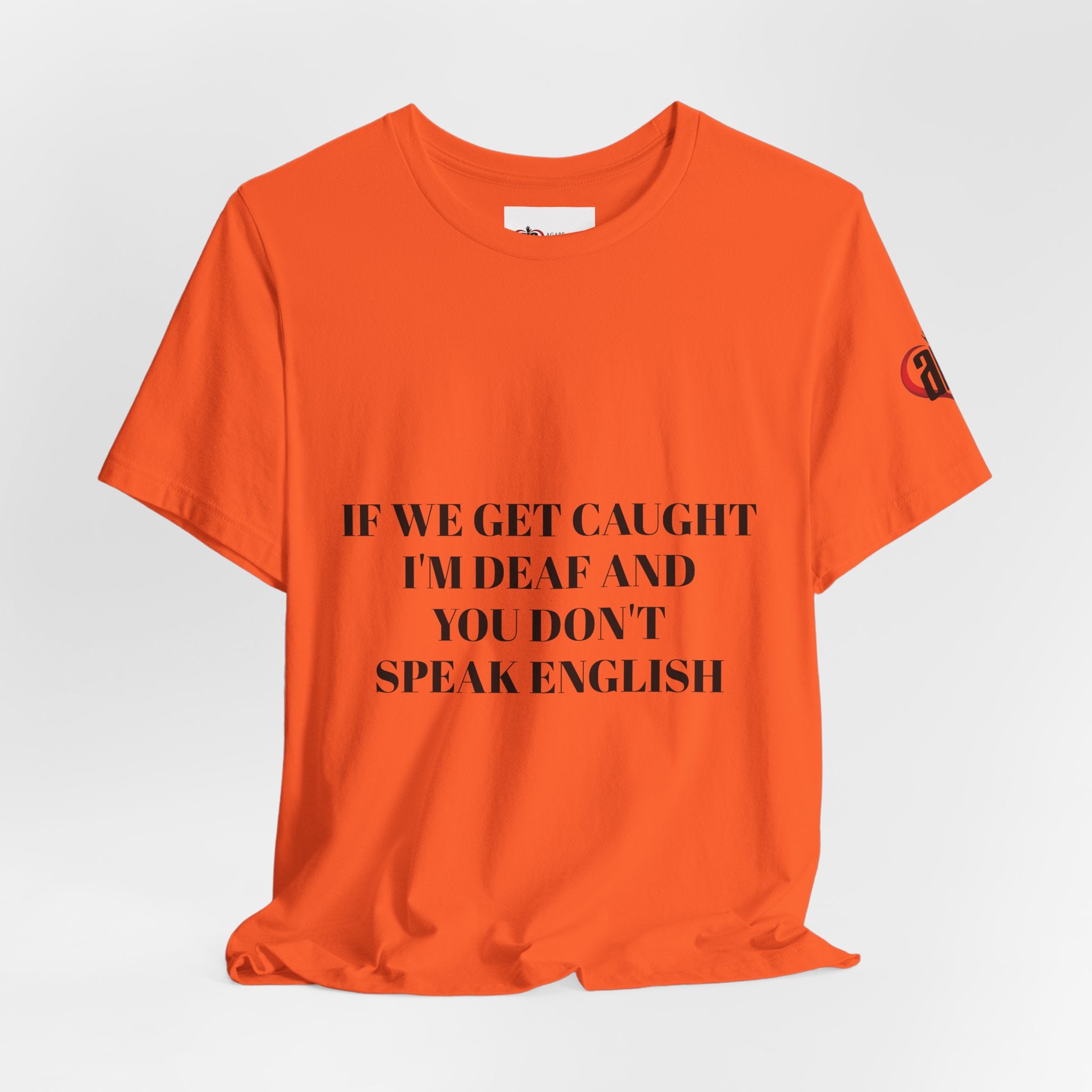 Women Soft Premium T-Shirt - If we get caught I'm deaf and you don't speak English