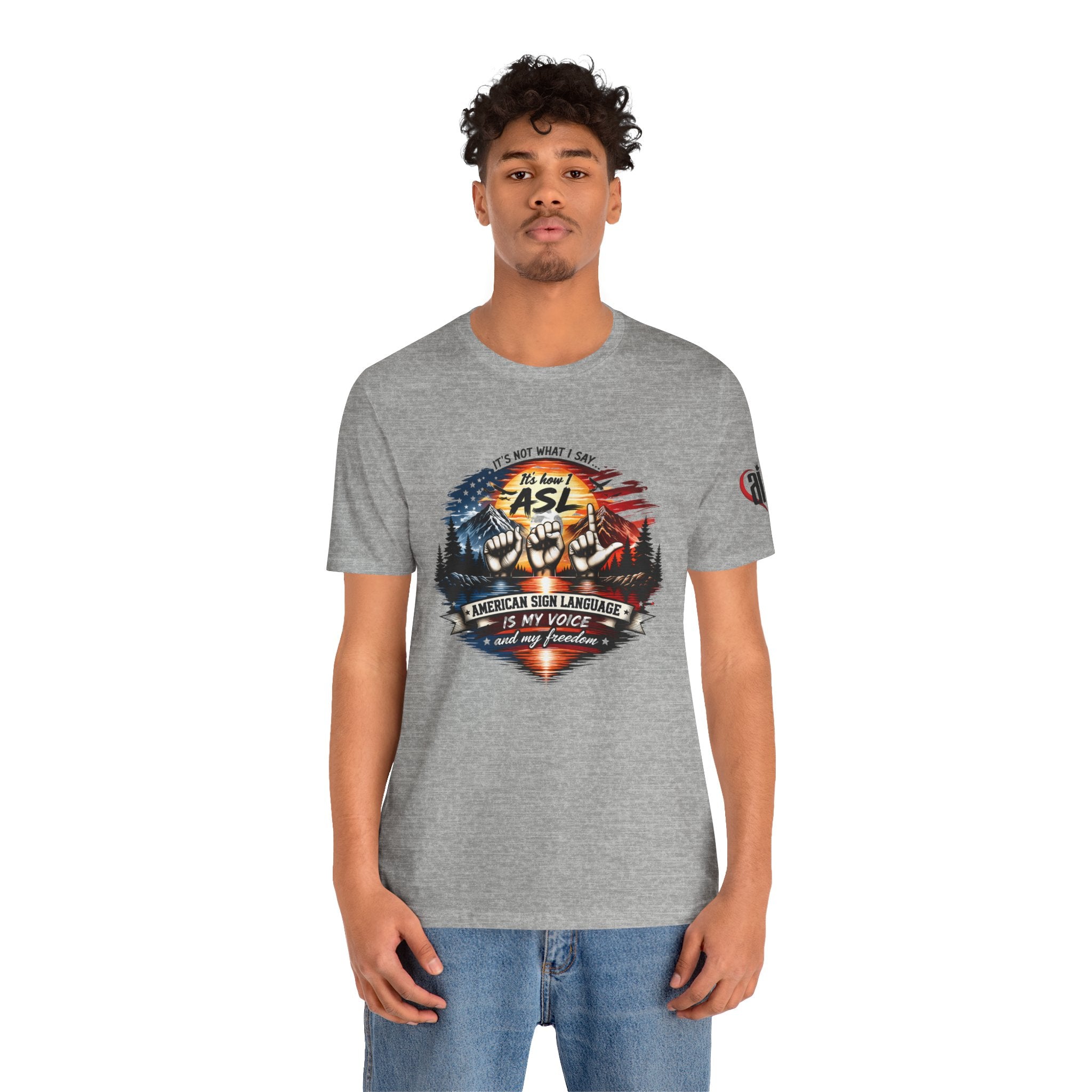 Men Soft Premium T-Shirt - It's not what I say... It's how I ASL