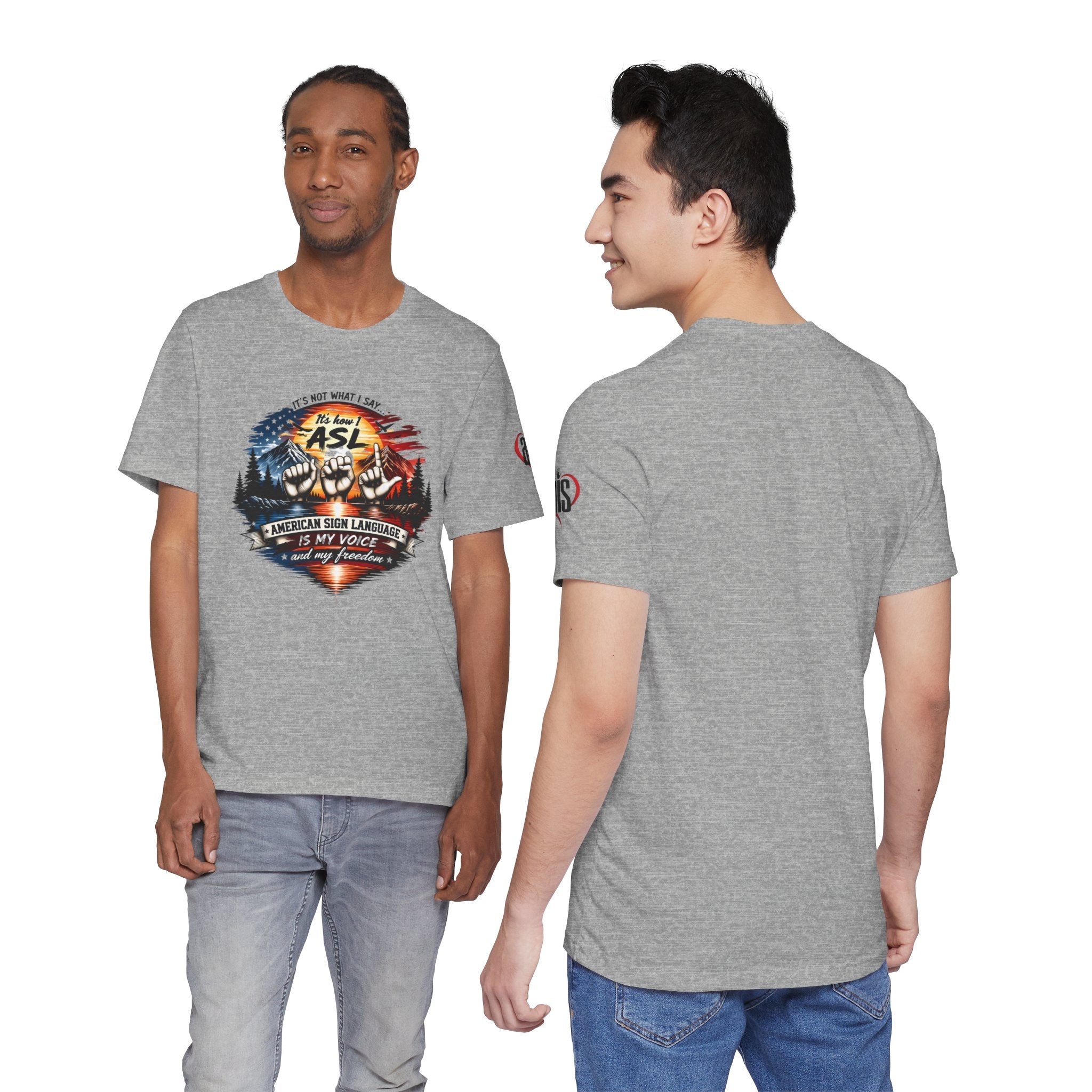 Men Soft Premium T-Shirt - It's not what I say... It's how I ASL
