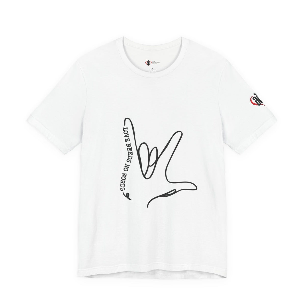 Women Soft Premium T-Shirt - Love needs no words