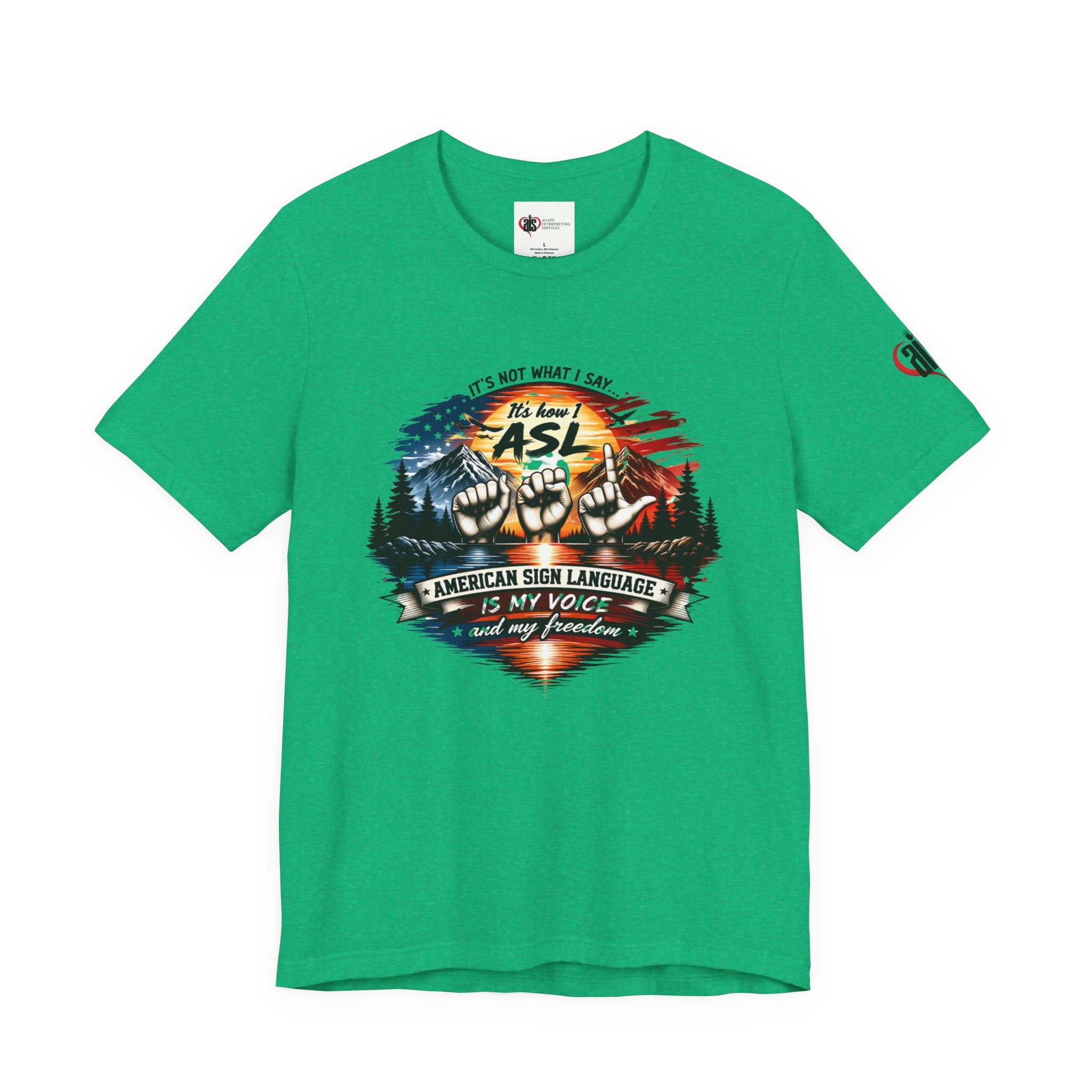 Men Soft Premium T-Shirt - It's not what I say... It's how I ASL