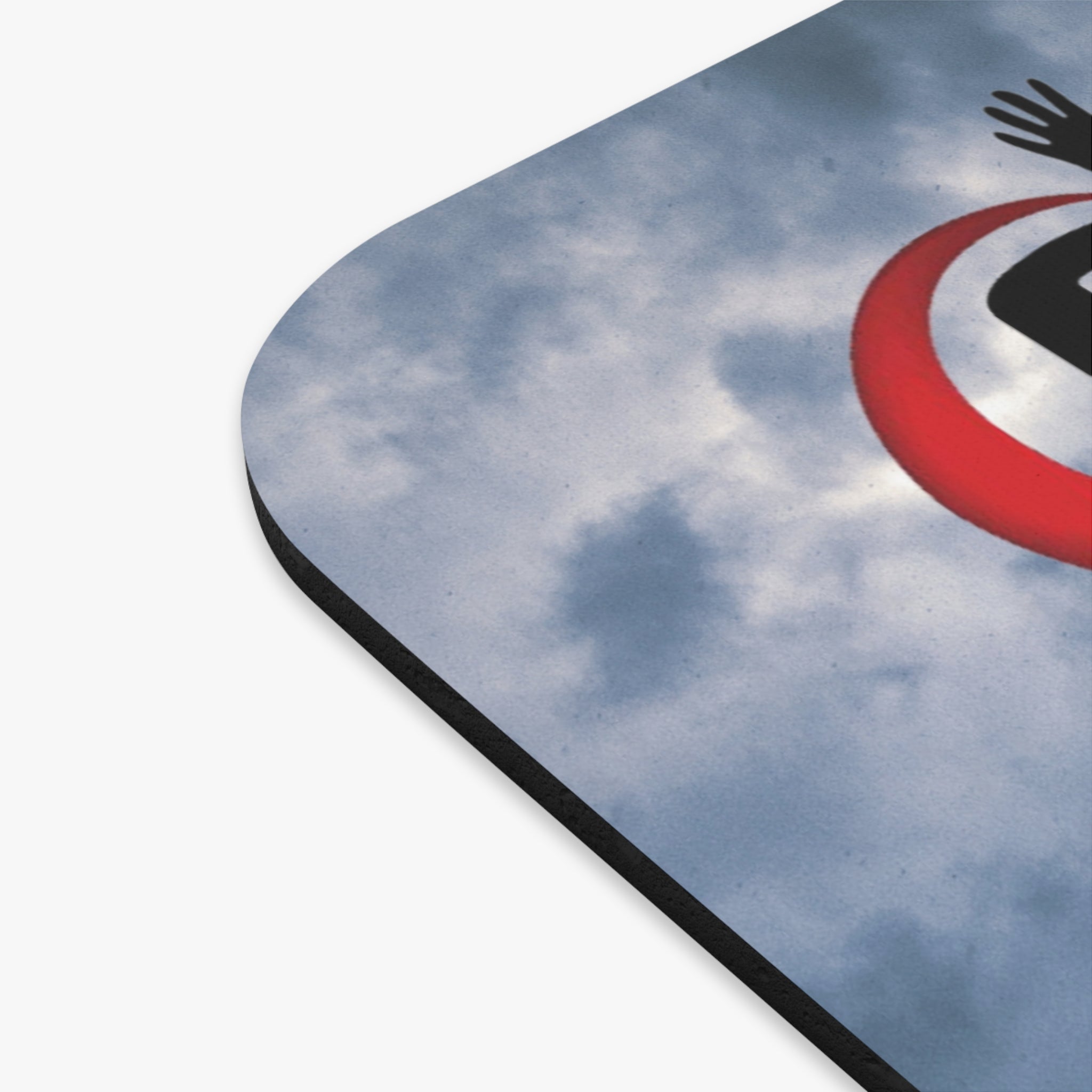 AIS Coast Storm Mouse Pad, Inspirational Desk Accessory, Ocean Wave Design, Unique Gift for Home Office, Motivational Mousepad