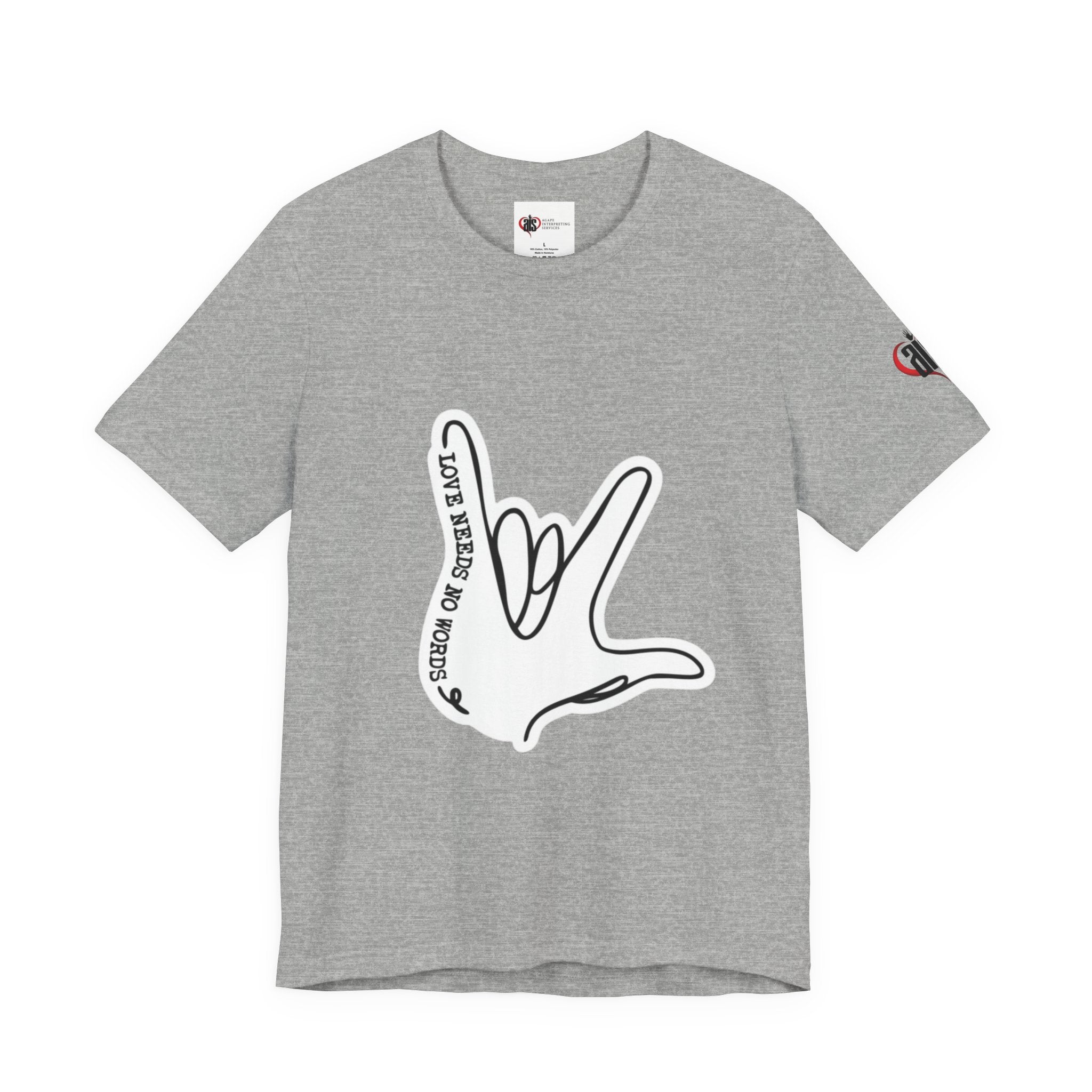 Women Soft Premium T-Shirt - Love needs no words