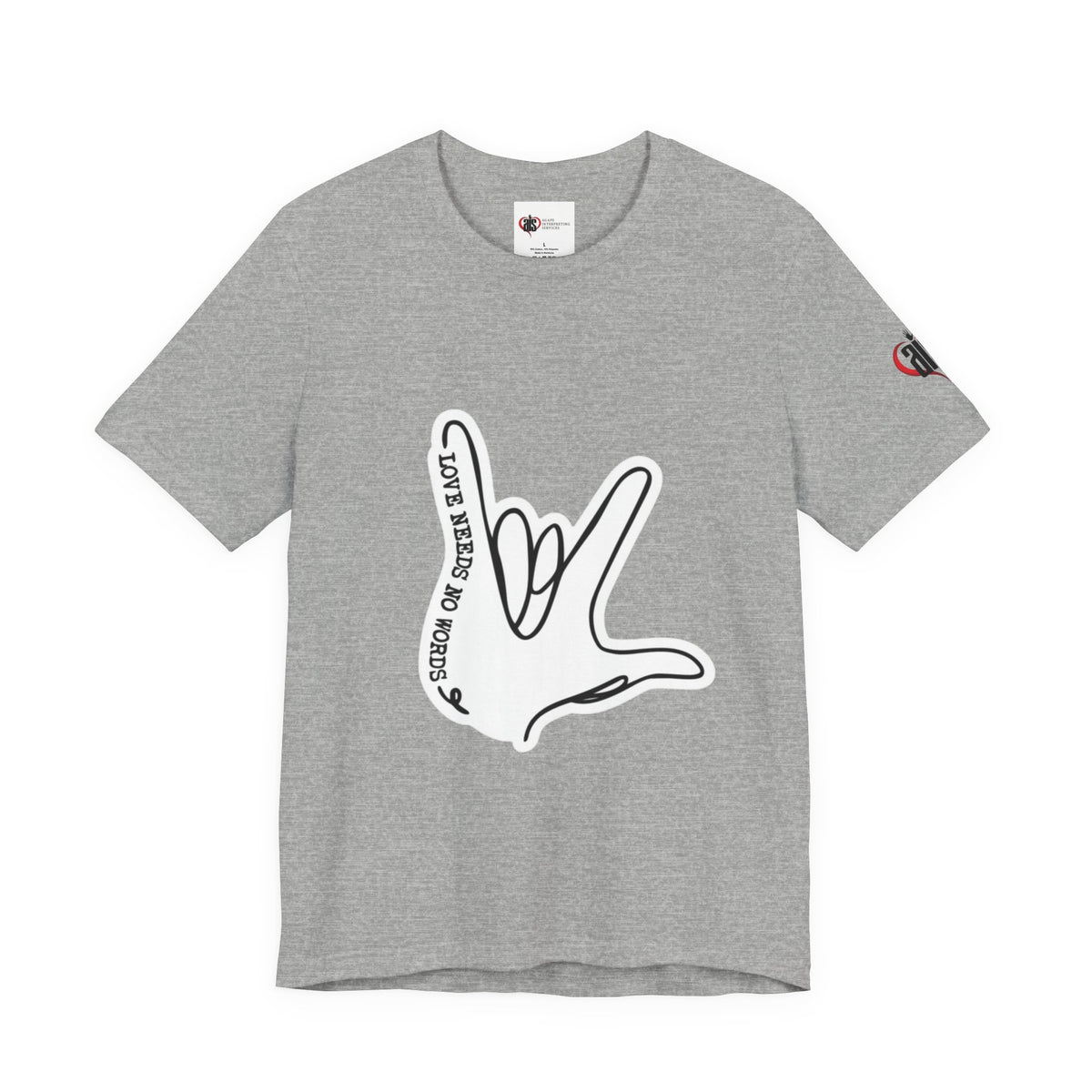 Women Soft Premium T-Shirt - Love needs no words