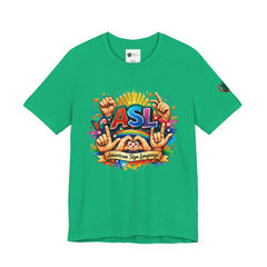 Women ASL Pride Explosion – American Sign Language Unity Tee