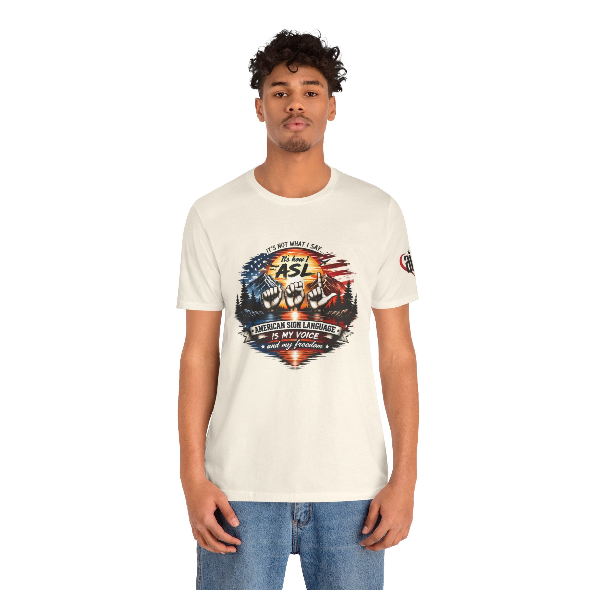 Men Soft Premium T-Shirt - It's not what I say... It's how I ASL
