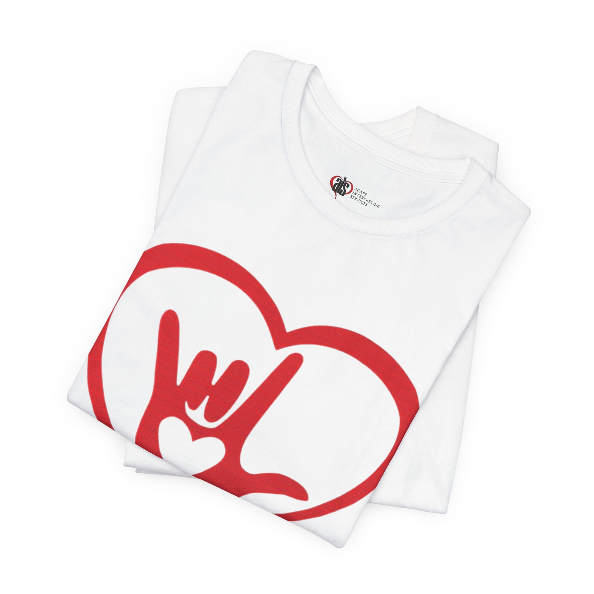 Women Soft Premium T-Shirt - ASL Heart and I Love You Hand Sign