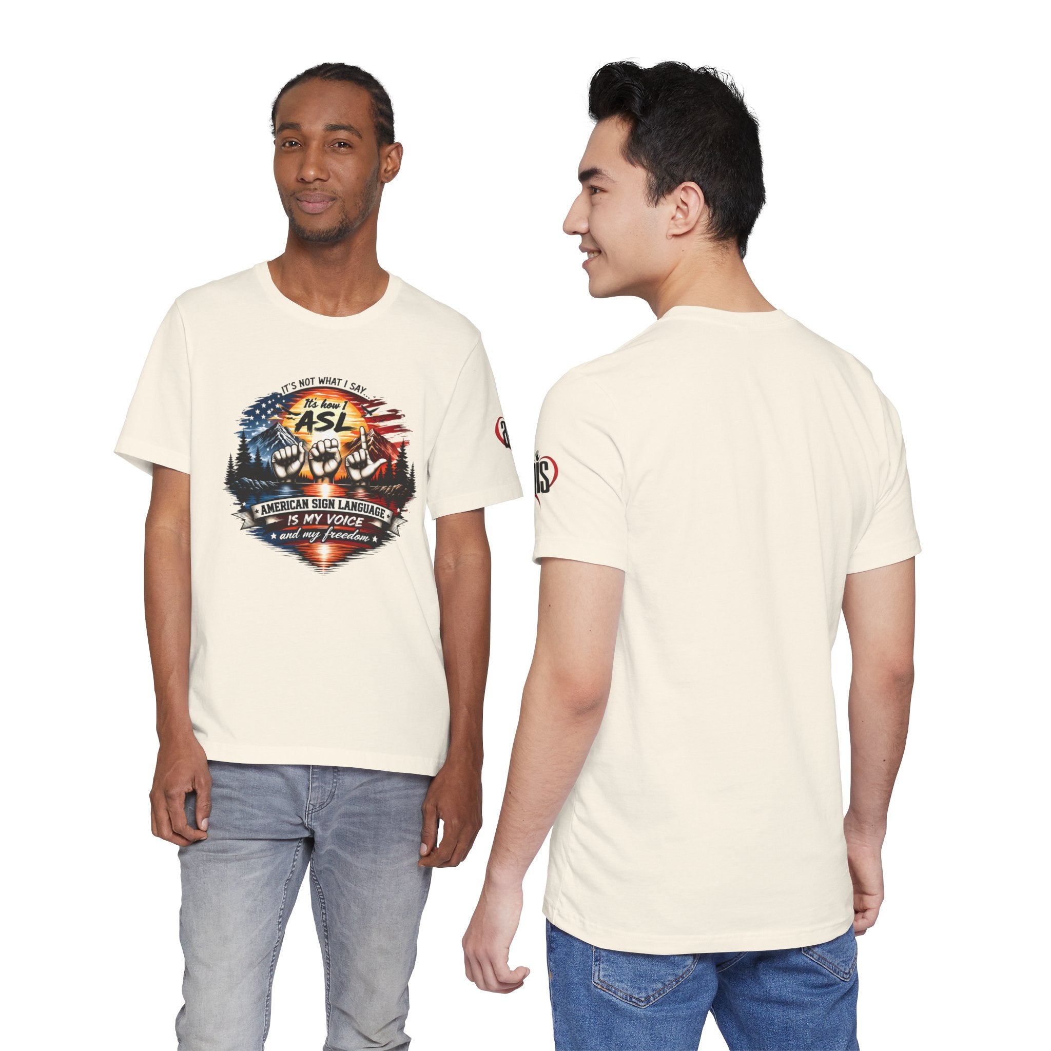 Men Soft Premium T-Shirt - It's not what I say... It's how I ASL