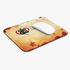 AIS Autumn Leaves Mouse Pad - Perfect Desk Accessory for Fall, Office Decor, Gift for Students, Seasonal Vibes, Unique Workstation Item