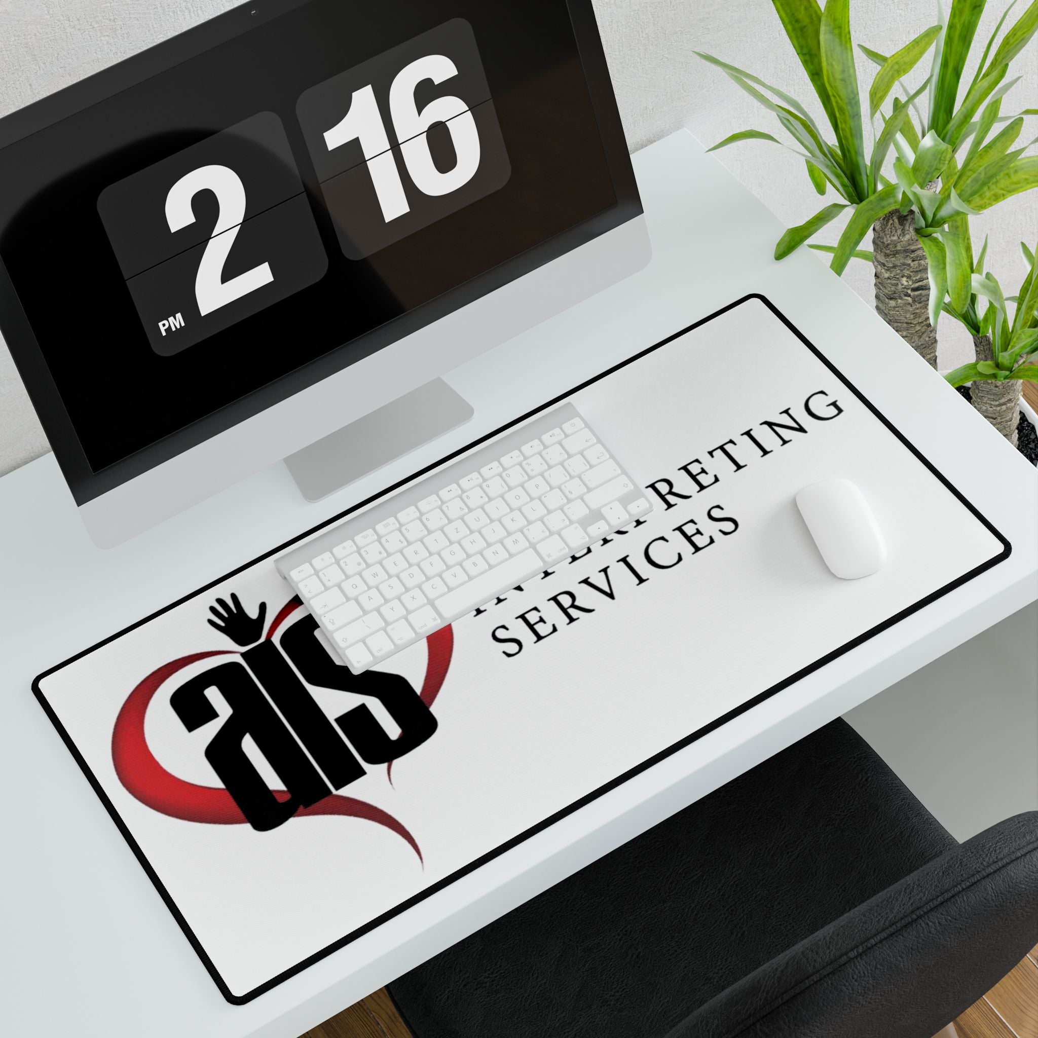AIS Desk Mats for Home Office, Personalized Mouse Pad, Unique Workstation Decor, Desk Accessories,