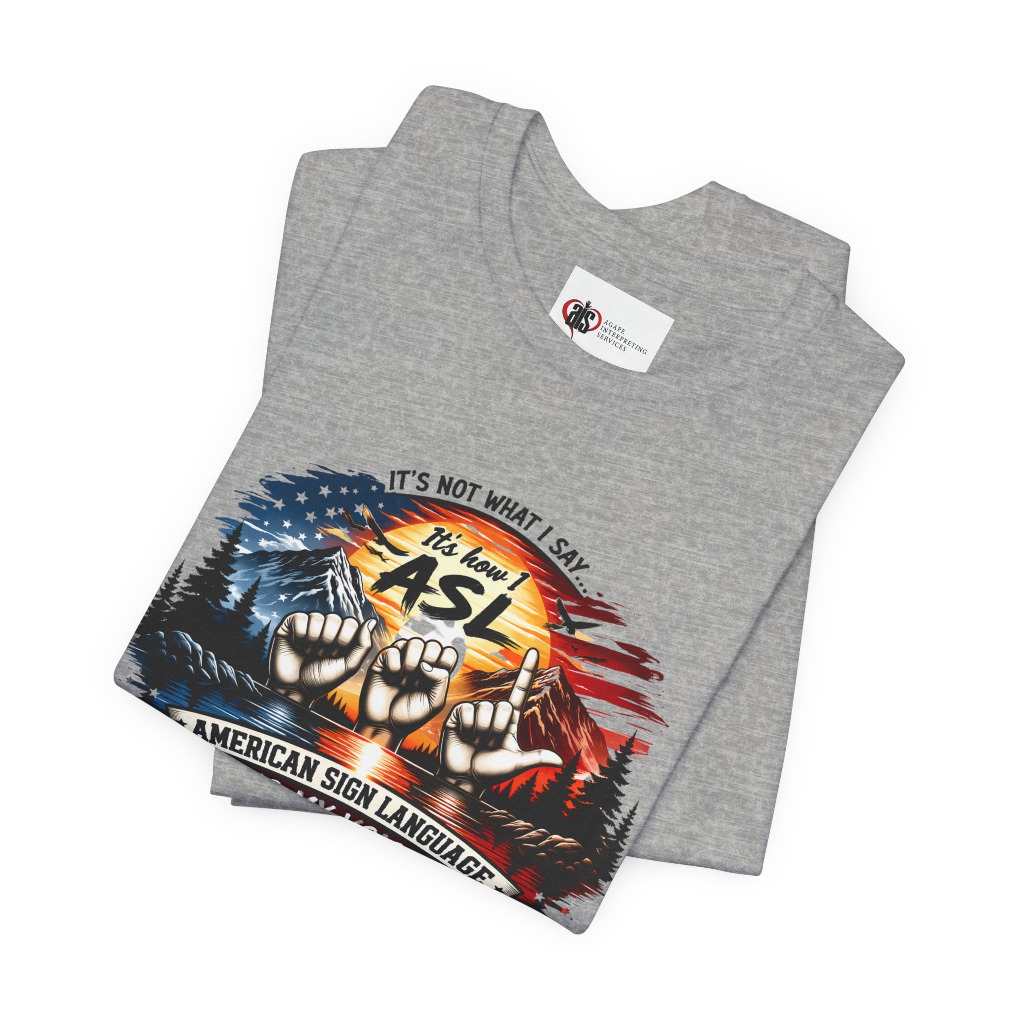 Men Soft Premium T-Shirt - It's not what I say... It's how I ASL