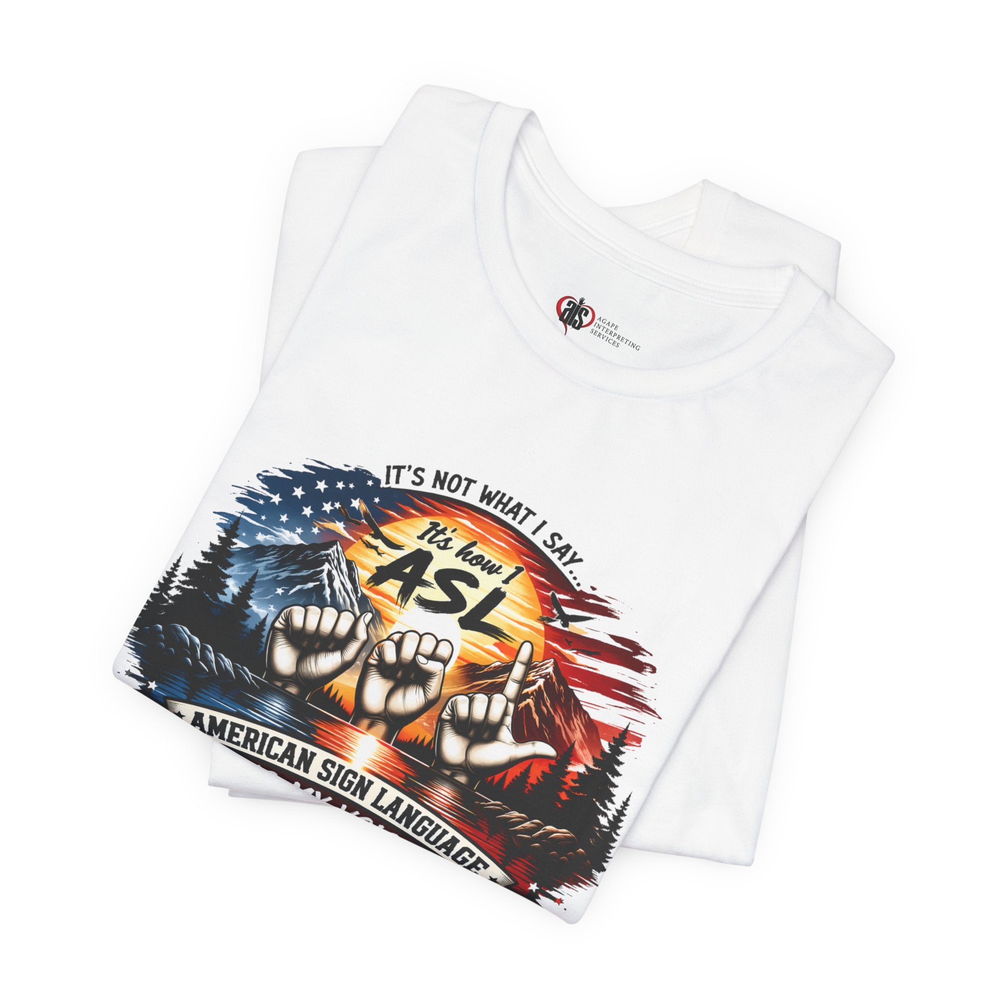 Men Soft Premium T-Shirt - It's not what I say... It's how I ASL