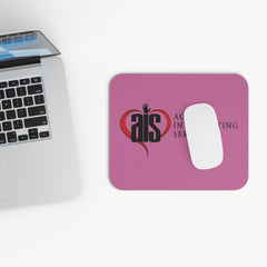 Agape Interpreting Services Mouse Pad - Executive Gift, Office Decor, Personalized Workstation, Pink Desk Accessory