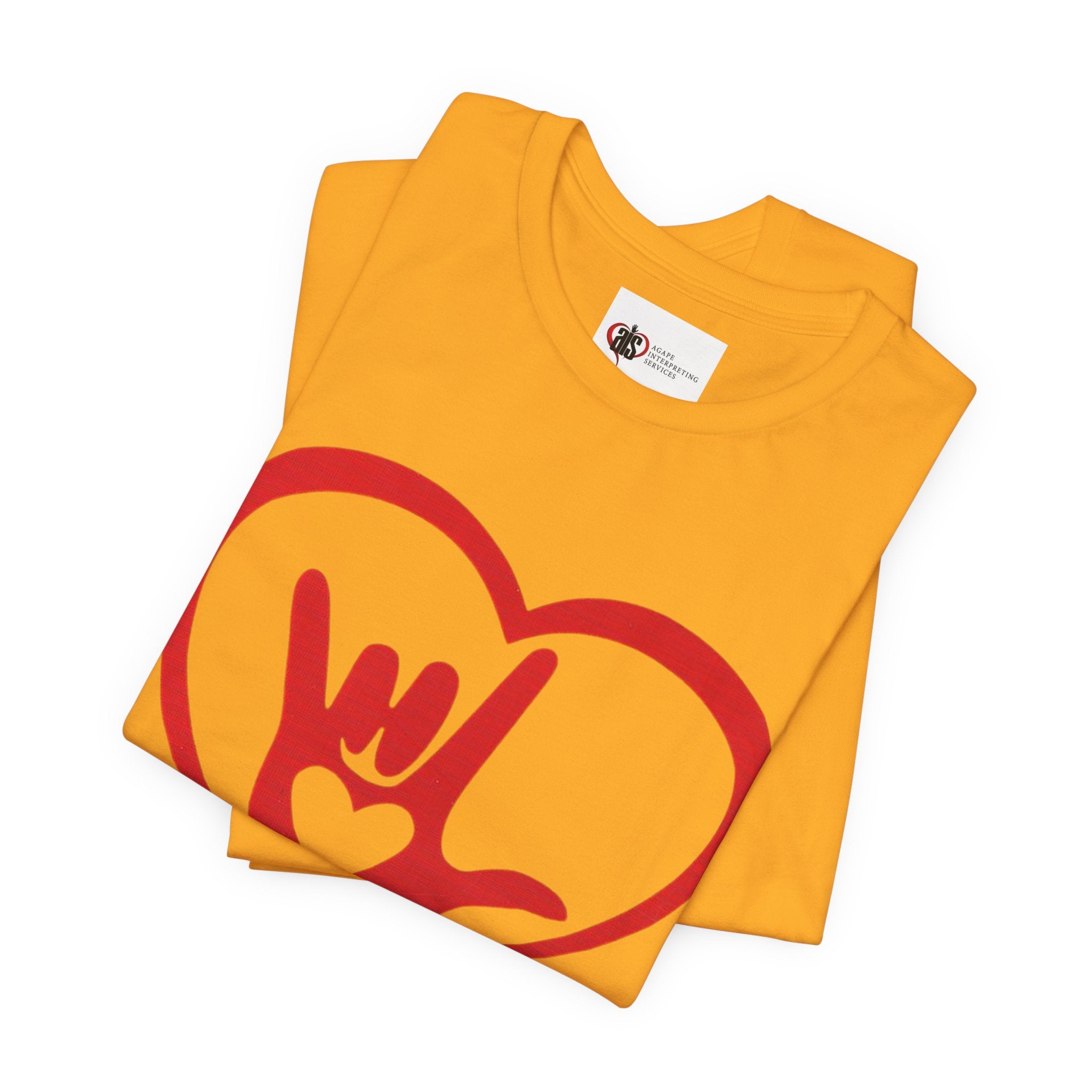 Women Soft Premium T-Shirt - ASL Heart and I Love You Hand Sign