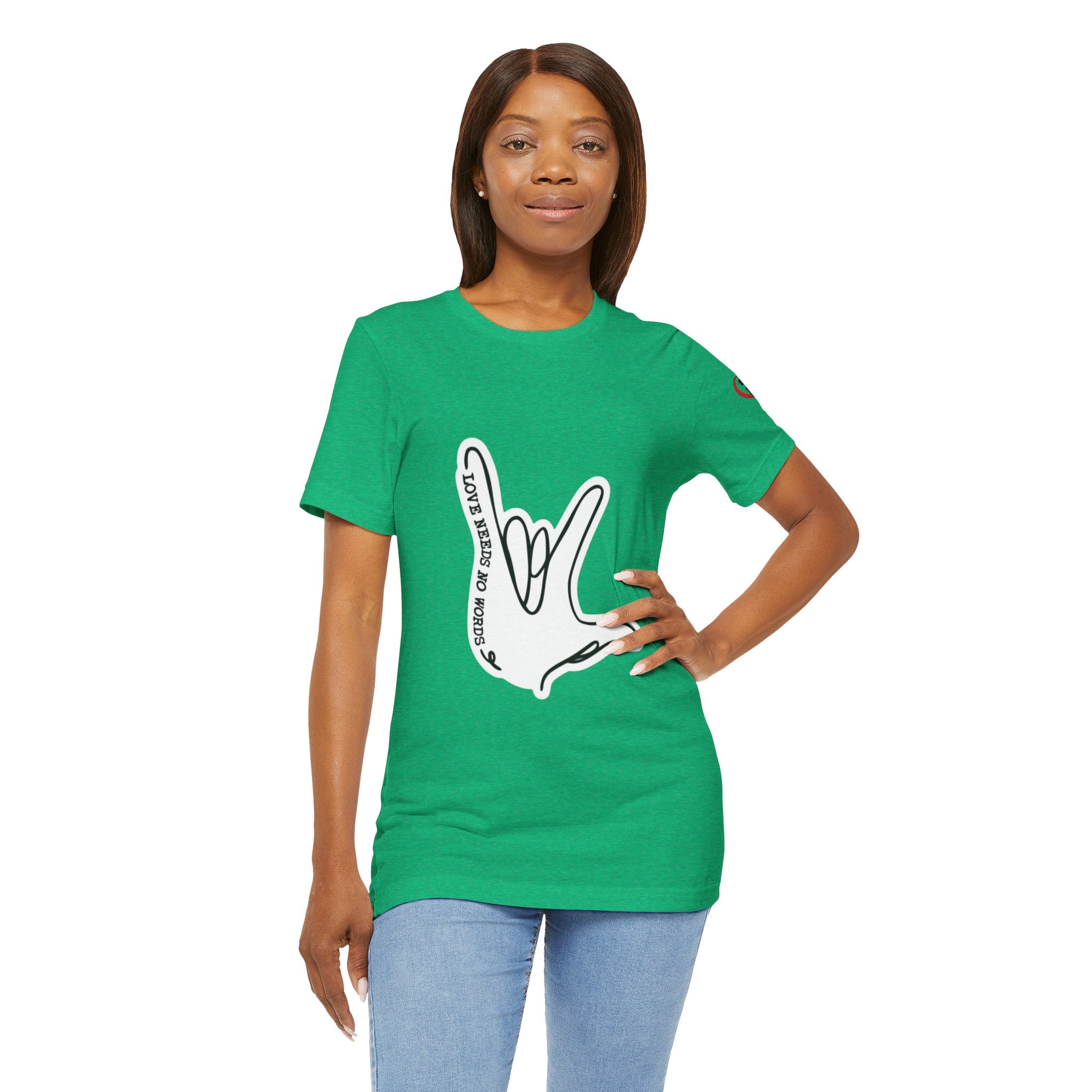 Women Soft Premium T-Shirt - Love needs no words