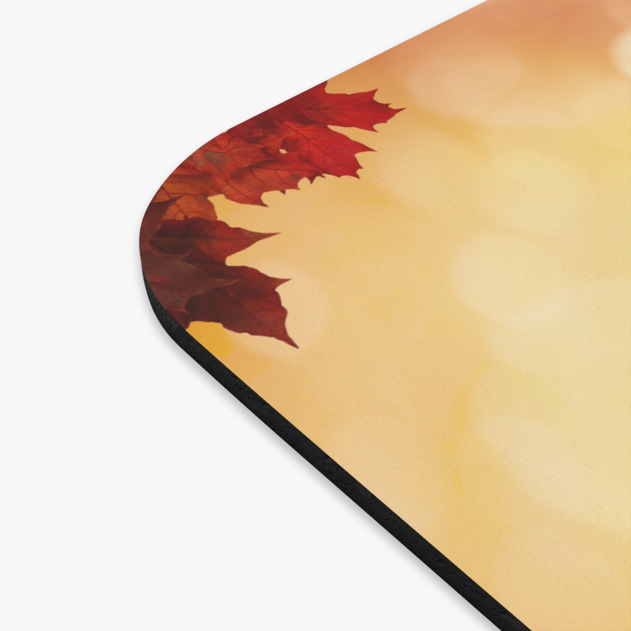 AIS Autumn Leaves Mouse Pad - Perfect Desk Accessory for Fall, Office Decor, Gift for Students, Seasonal Vibes, Unique Workstation Item