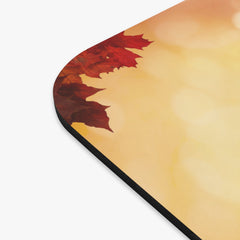 AIS Autumn Leaves Mouse Pad - Perfect Desk Accessory for Fall, Office Decor, Gift for Students, Seasonal Vibes, Unique Workstation Item