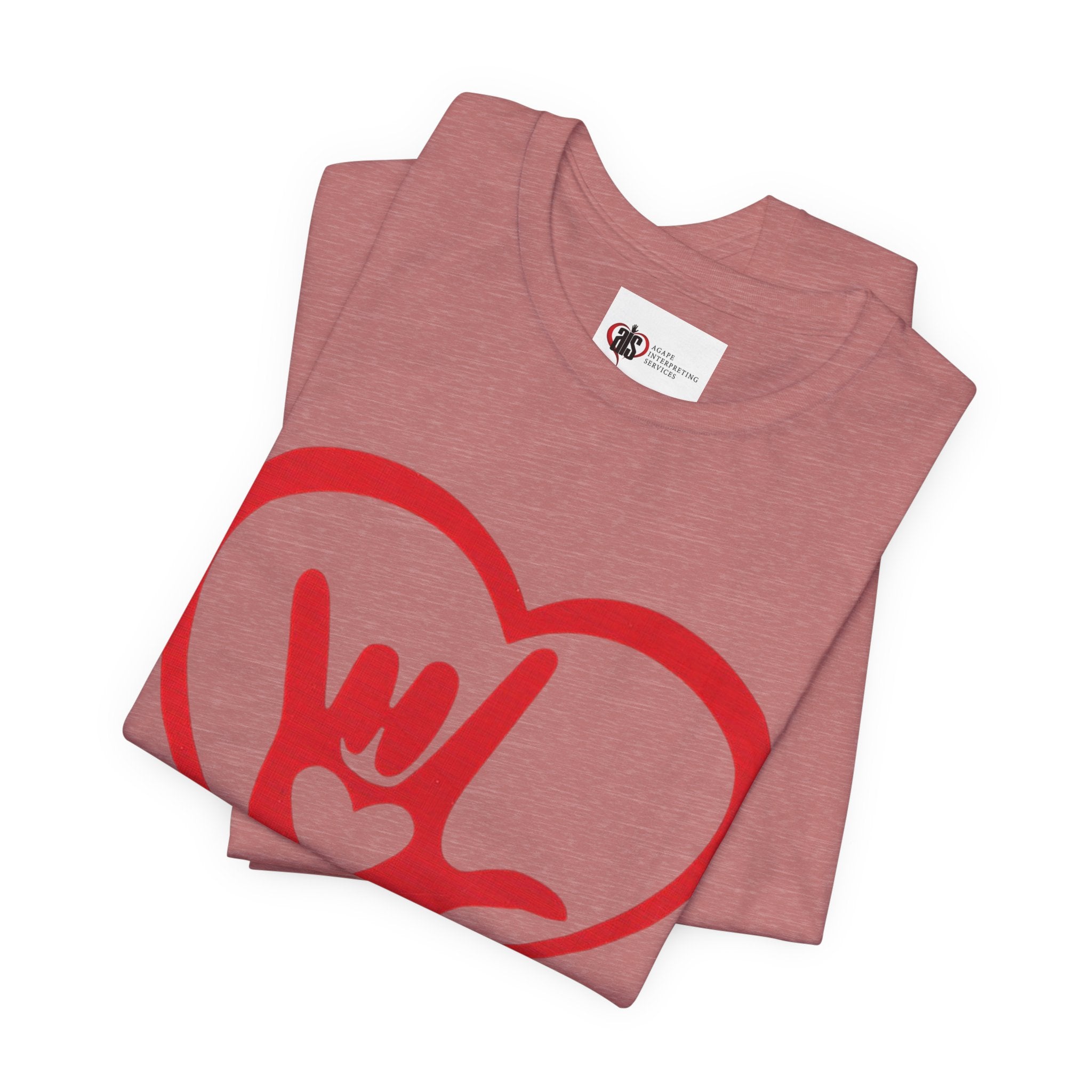 Women Soft Premium T-Shirt - ASL Heart and I Love You Hand Sign