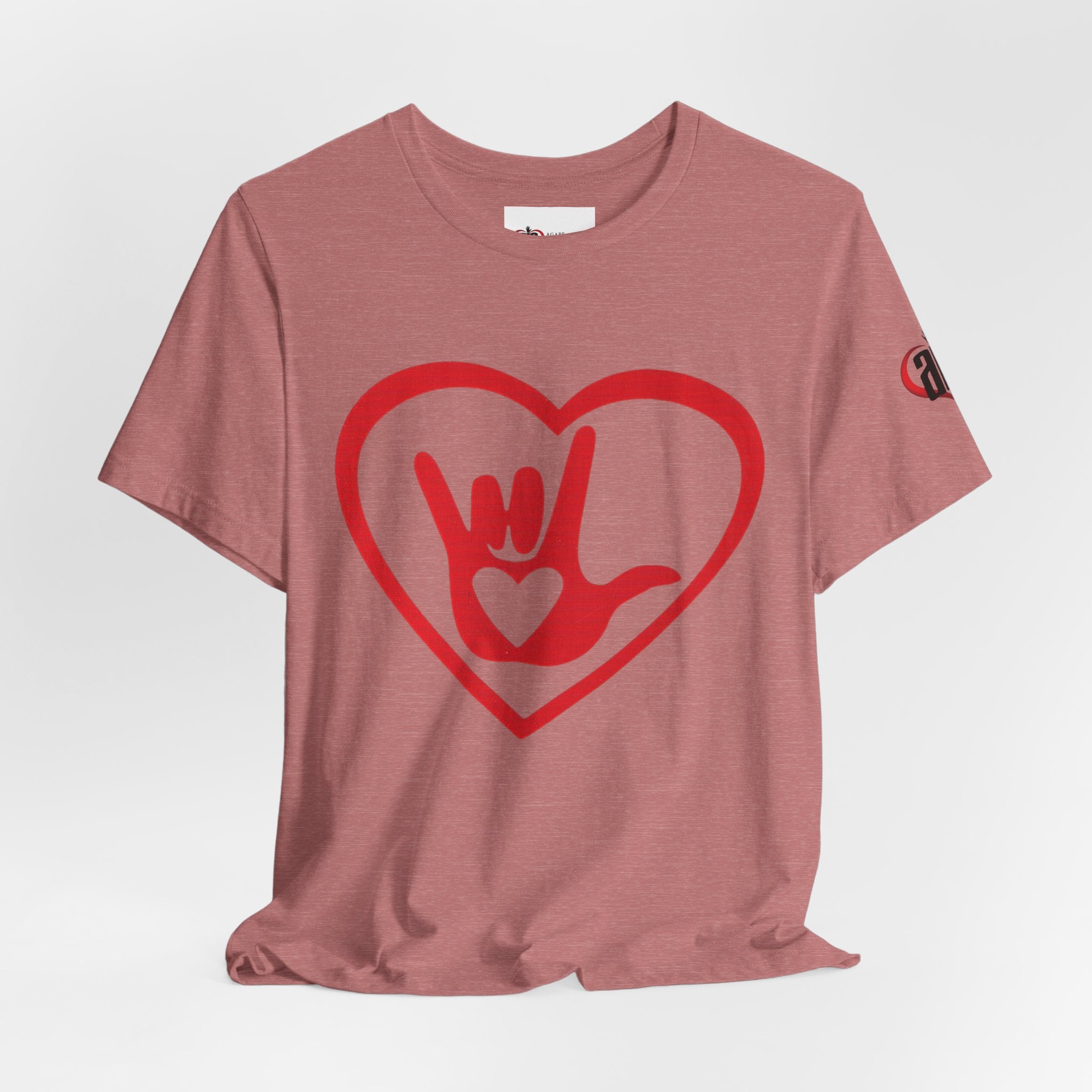 Women Soft Premium T-Shirt - ASL Heart and I Love You Hand Sign