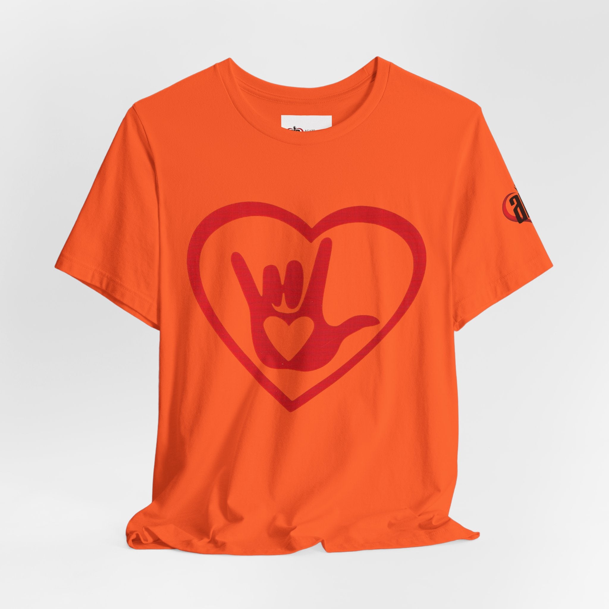 Women Soft Premium T-Shirt - ASL Heart and I Love You Hand Sign