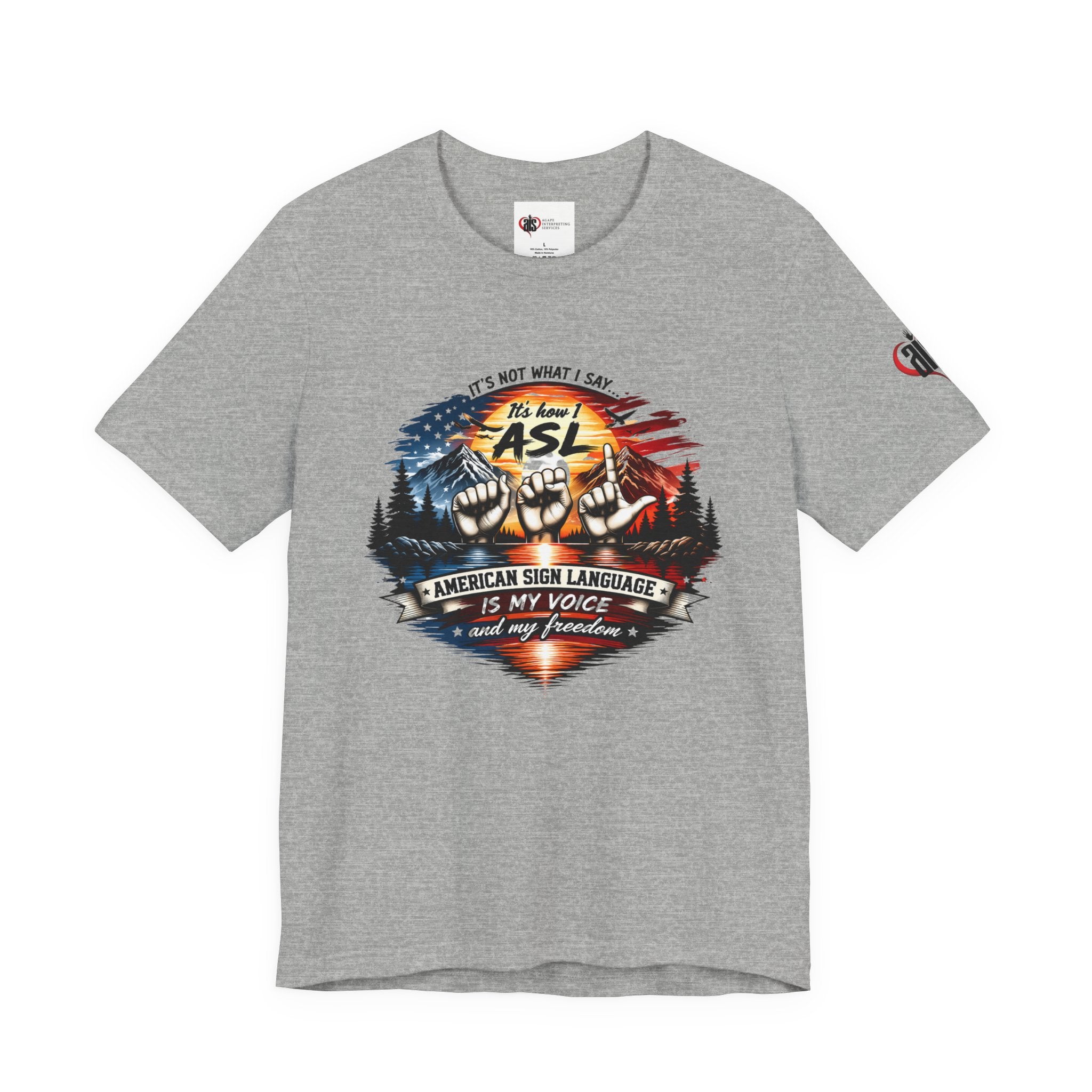 Men Soft Premium T-Shirt - It's not what I say... It's how I ASL