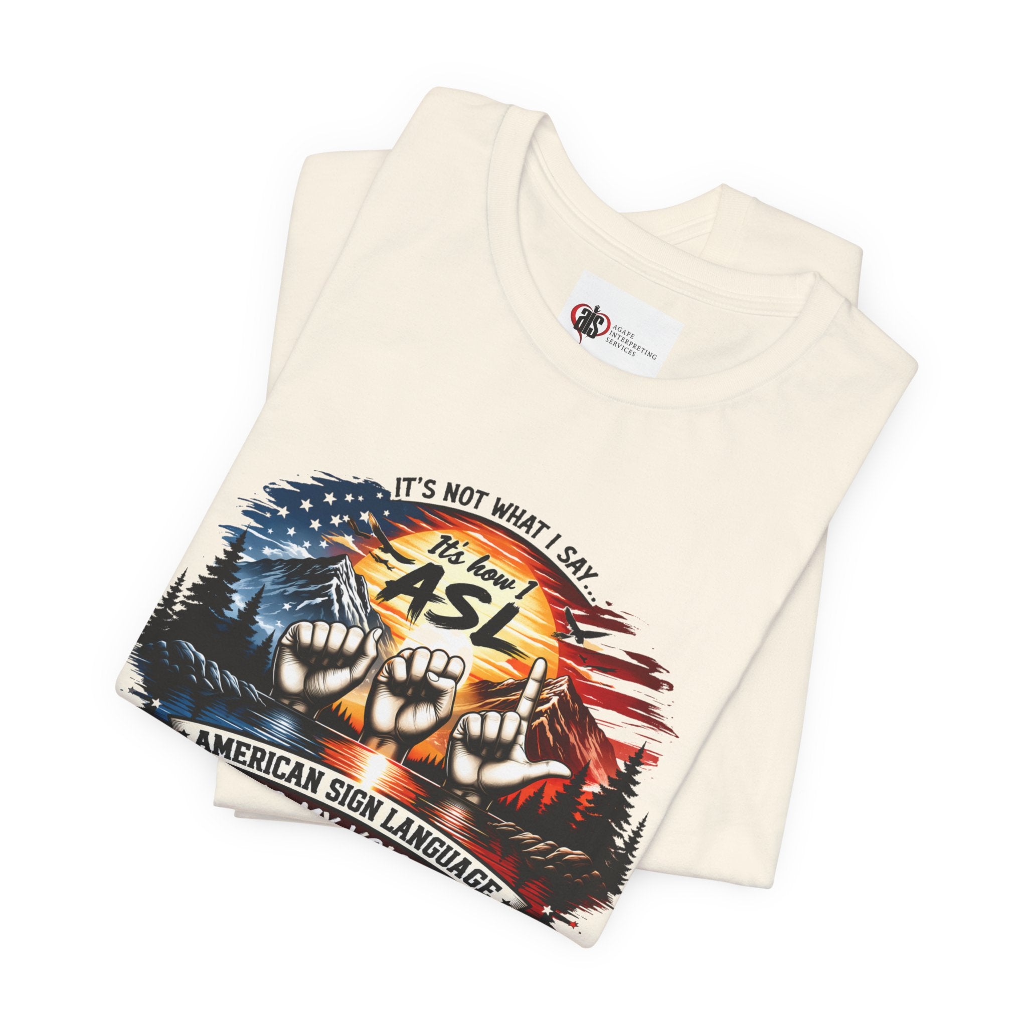 Men Soft Premium T-Shirt - It's not what I say... It's how I ASL