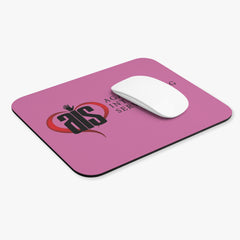 Agape Interpreting Services Mouse Pad - Executive Gift, Office Decor, Personalized Workstation, Pink Desk Accessory