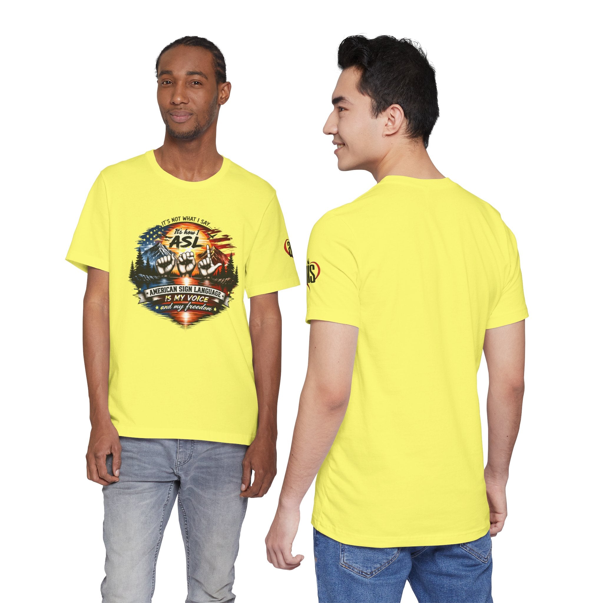 Men Soft Premium T-Shirt - It's not what I say... It's how I ASL