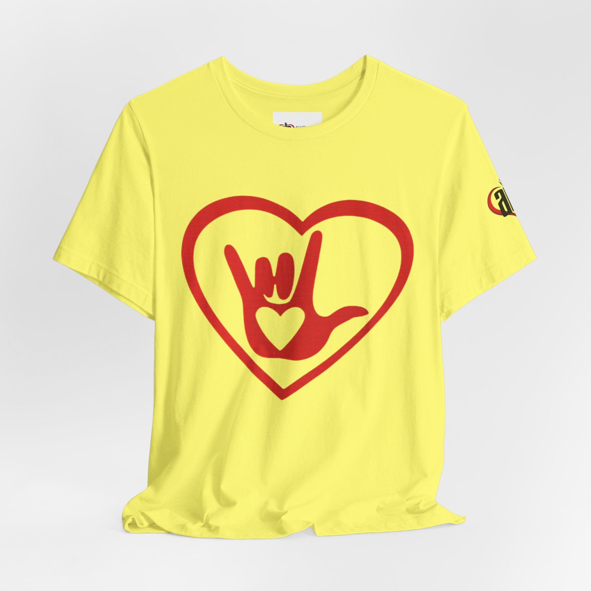 Women Soft Premium T-Shirt - ASL Heart and I Love You Hand Sign